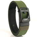 TUSHI Hard Tactical Belt for Men Sturdy Nylon Metal Automatic Buckle Police Duty Military Belt Outdoor Girdle IPSC Accessories